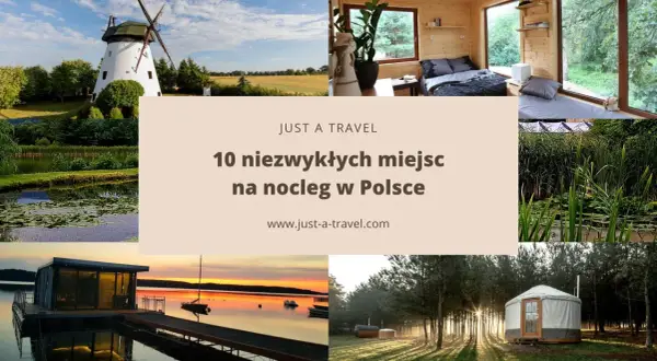 Odkryj nietypowe hotele w Polsce: od młyna, przez domki w lesie, po pływające apartamenty. Niezwykłe miejsca na nocleg czekają!