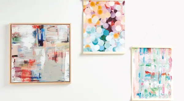 Abstrakt Acryl malen: Ohne Angst zur eigenen Kunst so geht's