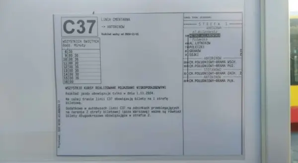 Rozkład jazdy 251 ZTM Warszawa: Metro Wilanowska - Konstancin