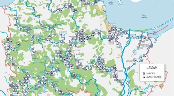 Gdzie na kajaki pomorskie: najpiękniejsze trasy i wynajem kajaków