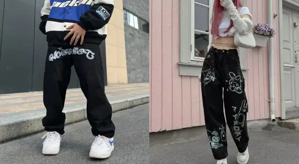 Spodnie Y2K: Gdzie kupić? Przewodnik po sklepach online i vintage