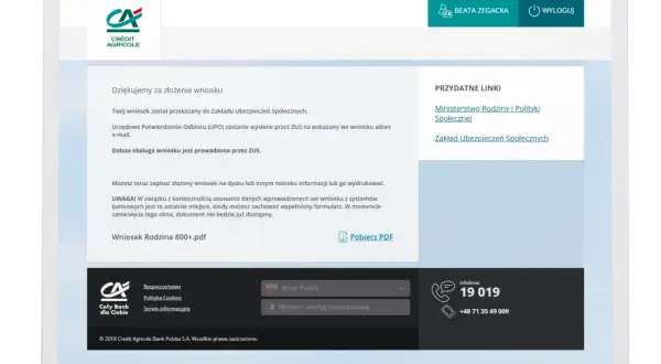 800 plus wniosek ZUS: Złóż online krok po kroku na czas!