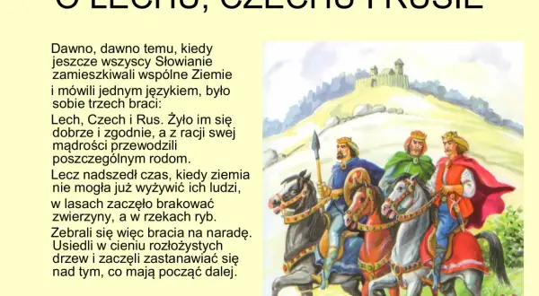 Legenda o Lechu, Czechu i Rusie: Mit, historia i symbole Polski