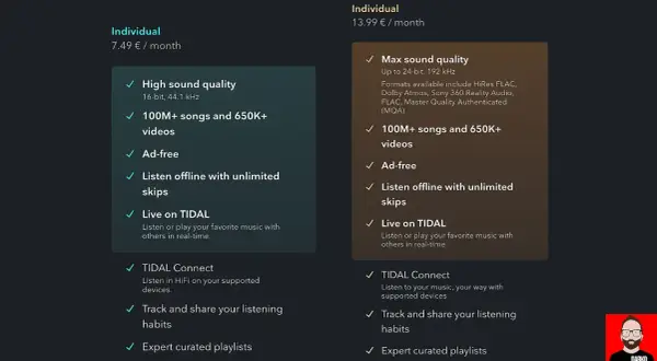 Tidal HiFi czy MAX? Zrozum różnice i wybierz idealnie