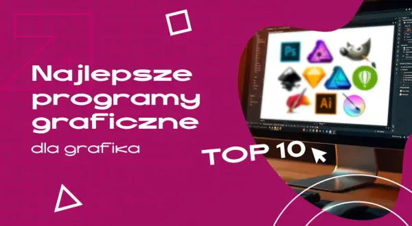 Najlepsze programy graficzne dla grafika. Na ekranie komputera ikony popularnych programów graficznych.