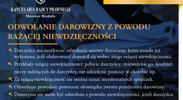 Cofnięcie darowizny nieruchomości – kiedy jest możliwe i jak to zrobić