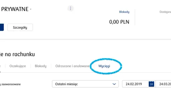Jak łatwo pobrać wyciąg z konta PKO BP - krok po kroku