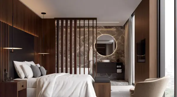 Dormitorio con baño incluido: Guía completa para tu suite ideal