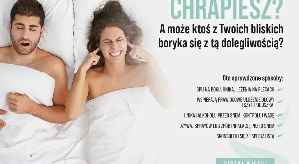Chrapanie i bezdech senny: Poznaj przyczyny i skuteczne leczenie