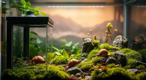 Jak stworzyć idealne terrarium dla ślimaka afrykańskiego? Przewodnik
