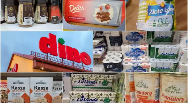 Kawa, czekolada, olej, kasza, pomidory i papier toaletowy – wszystko to znajdziesz w Dino. Sprawdź opinie klientów o produktach Dino!