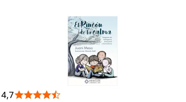 Ilustración de niños leyendo en "El Rincón de la Calma", un programa de inteligencia emocional y convivencia.