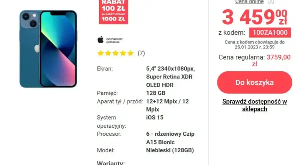 Kiedy promocje na iPhone 13? Najlepsze oferty, które musisz znać