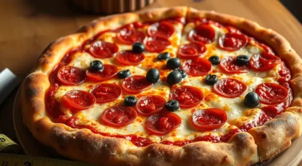 Pizza 32 cm: Ile waży? Waga, kalorie i świadomy wybór