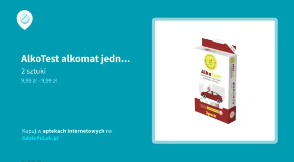 Ile kosztuje alkomat w aptece? Ceny, które zaskoczą każdego