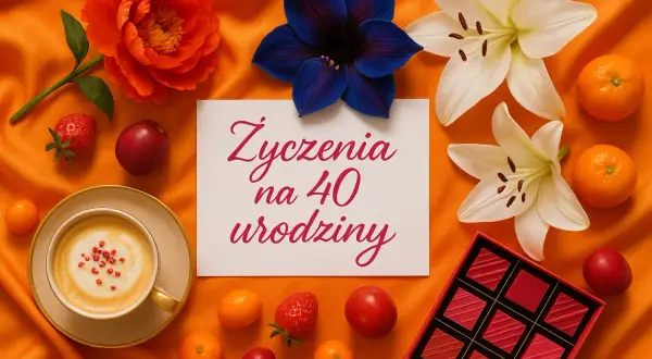 Nieszablonowe życzenia na 40. urodziny? Mamy gotowe teksty!
