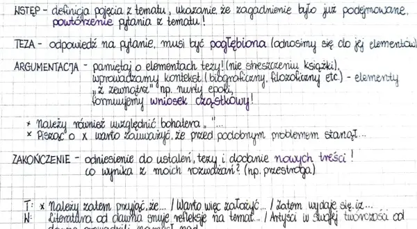 Rozprawka: wstęp, teza, argumentacja, zakończenie. Warto pamiętać o kontekście i elementach, by stworzyć spójny, **abstrakt** pracy.