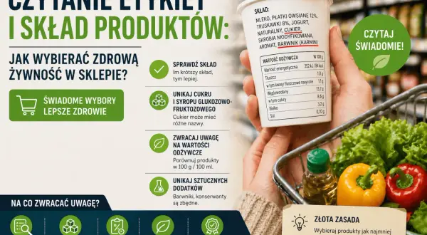 Unikaj skrobi modyfikowanej, która może być źródłem dekstryny. Zwracaj uwagę na skład produktów, by wybierać zdrowsze opcje.