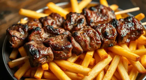Kebab z frytkami: Ile ma kalorii? Szokujące fakty i lżejsze wersje
