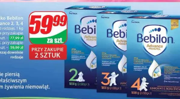 Mleko Bebilon gdzie w promocji? Najlepsze ceny i oferty w sklepach