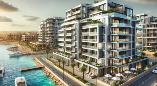 Nowoczesne apartamenty nad morzem w Hurghadzie. Zastanawiasz się, ile kosztuje wynajem mieszkania w Hurghadzie? Luksusowe widoki i udogodnienia.