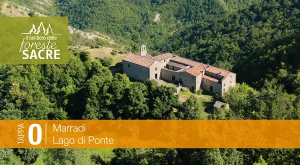 Sentiero delle Foreste Sacre: a Marradi, il Lago di Ponte è un luogo da scoprire.