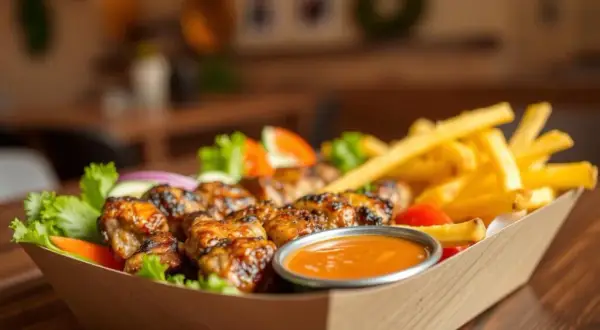 Kebab box z frytkami: Ile ma kalorii? Zaskakujące fakty i triki!