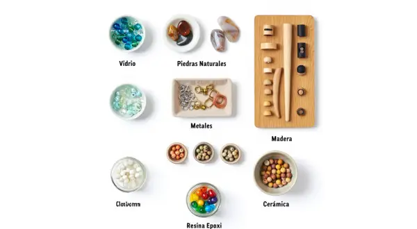 Materiales para collares: vidrio, piedras, metales, madera, cerámica, resina epoxi. ¿Cuál es el mejor hilo para hacer collares?