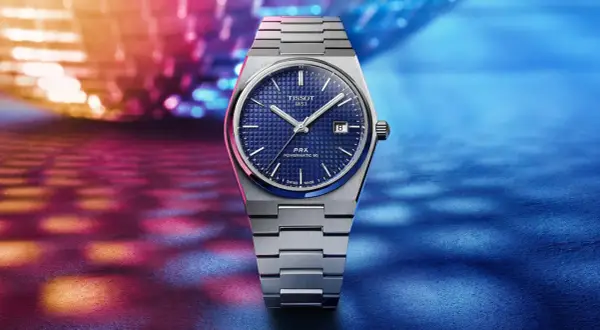 Reloj Tissot 1853 PRX Powermatic 80 con esfera azul, ideal para tu estilo en España.