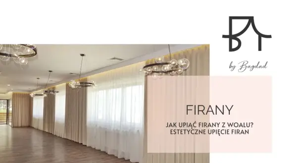 Eleganckie wnętrze z długimi, zwiewnymi firankami z woalu. Dowiedz się, jak upiąć firanki z woalu, by stworzyć stylową aranżację.