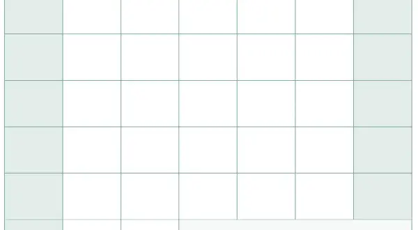 Plantilla de calendario vacía para planificar el mes de diciembre y enero.