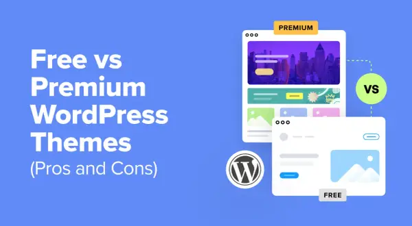 Porównanie darmowych i premium motywów WordPress. Zobacz, co zyskujesz, wybierając darmowe motywy.