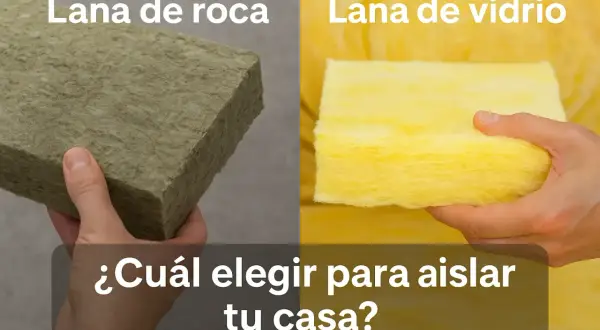 Lana de roca y lana de vidrio, dos opciones para el aislamiento mw de tu hogar. ¿Cuál elegir?