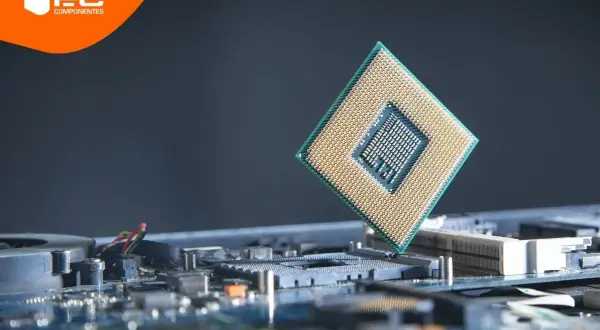Procesador de PC listo para instalarse en la placa base. Explora las mejores marcas de componentes de PC.
