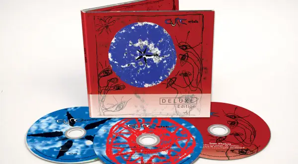 Deluxe Edition "Wish" zespołu The Cure, z trzema płytami CD.