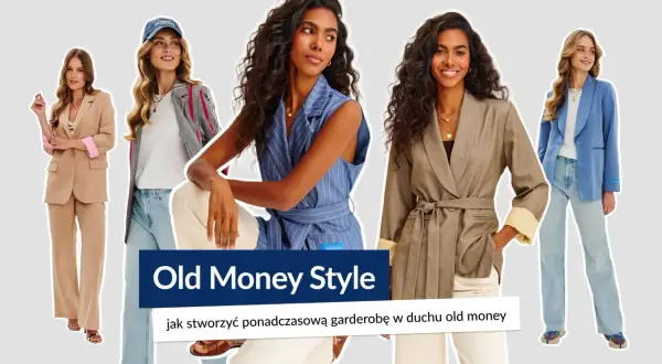 Kobiety w eleganckich stylizacjach, prezentujące ponadczasowy styl old money.