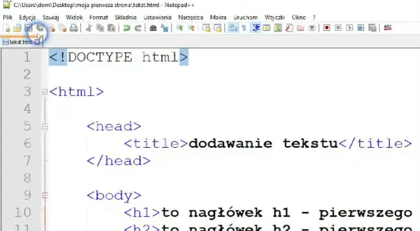 Notatnik w HTML? Dlaczego nie działa i jak tworzyć pliki TXT.