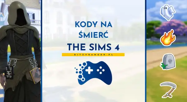 Postać Kostuchy z The Sims 4 i ikony śmierci. Dowiedz się, jak zabić sima w The Sims 4.