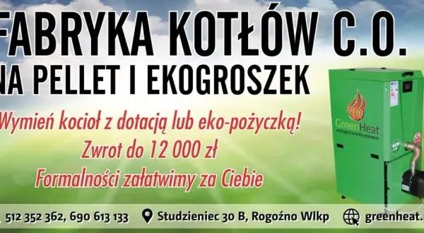 Kotły co Stężyca – najlepsze oferty i ekologiczne rozwiązania grzewcze