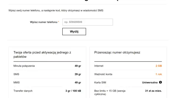 Formularz przeniesienia numeru do Orange. Sprawdź, kiedy można przenieść numer do innej sieci i jakie korzyści otrzymasz.