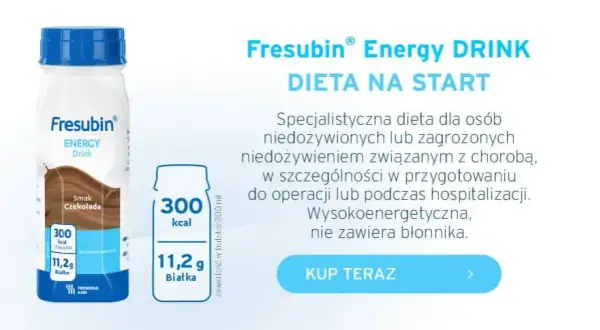 Fresubin energy drink dla kogo? Kluczowe informacje dla pacjentów