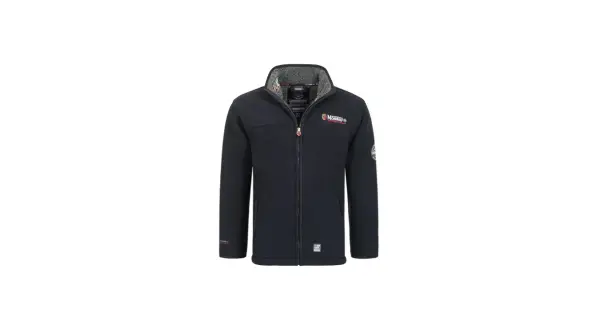Ciemnogranatowy polar z poliestru marki Geographical Norway. Czy polar z poliestru jest dobry? Tak, ten polar jest ciepły i wygodny.