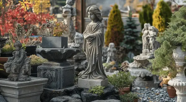 Gartenskulpturen: Material, Pflege & die perfekte Platzierung