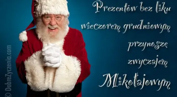 Mikołajkowe życzenia: Śmieszne, wzruszające, gotowe na SMS!