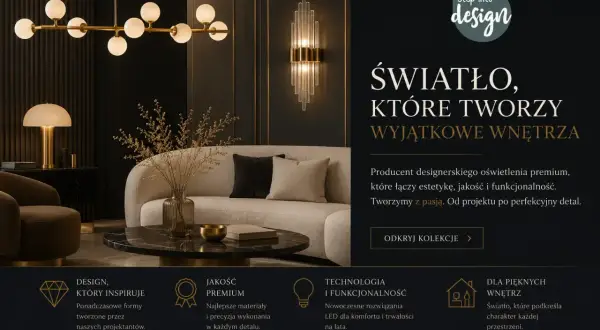 Eleganckie lampy od polskich producentów tworzą wyjątkowe wnętrza. Oświetlenie premium łączące estetykę i funkcjonalność.