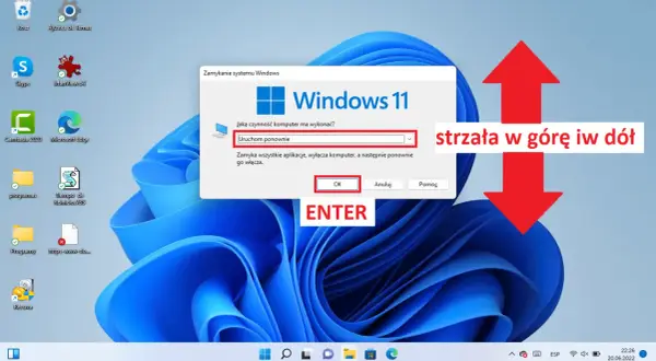 Jak łatwo wyłączyć komputer w Windows 11 i uniknąć problemów