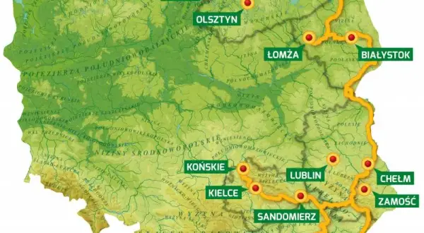 Trasa rowerowa Green Velo - najważniejsze informacje i porady dla cyklistów