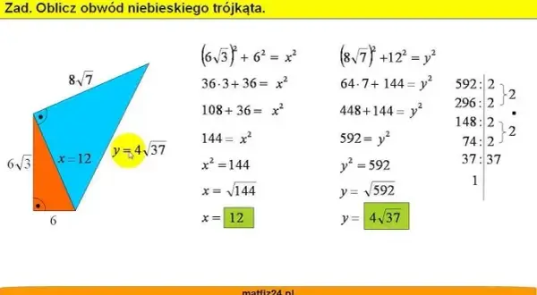 Wzór na obwód trójkąta: Od podstaw do Pitagorasa!