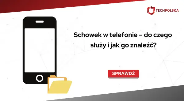 Ikona telefonu z folderem symbolizującym schowek w telefonie. Dowiedz się, do czego służy i jak go znaleźć.