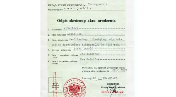 Jak łatwo uzyskać odpis skrócony aktu urodzenia w Polsce?
